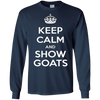 Image of "Keep Calm & Show Goats" T-Shirt