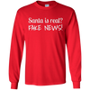 Image of Le père Noël est un faux t - shirt.