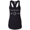 Image of Architect T-shirt - Architect Powered By Coffee - Funny Gift