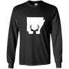 Image of Arkansas Deer Hunter Deer Hunting Long Sleeve T-shirt