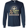 Image of Army Mom Proudly Supporting My Soldier T-Shirt Veterans Gift