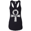 Image of African Pride Tee Shirts Ankh Black Pride Clothing