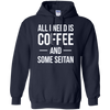 Image of All I Need is Coffee and Some Seitan Long Sleeved Shirt