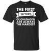 Image of 50th Birthday Funny Tshirt | The First Fifty Are The Hardest