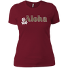 Image of Aloha Vintage Retro Style TShirt Hawaii Beach Vacation Gift