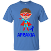 Image of T-shirt de sensibilisation à l'apraxie Chemise à ruban bleu Apraxia