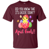 Image of Amazing Costume For Easter. T-Shirt For April Fool's Day.