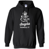 Image of Angela T-Shirt Gardez votre calme et laissez Angela Gérer