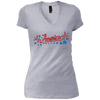 Image of America Heartbeat Shirt Red Blue Fourth of July Outfit Stars