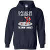 Image of Santa Dabbing Around The Snow & Playing Hockey Fun Shirt