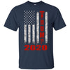 Image of American Flag Vintage Design Trump 2020 T-shirt