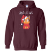 Image of Santa Claws Cat Lovers Long Sleeve Shirt