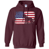 Image of american flag labrador shirt - usa flag labrador shirt