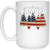 Image of American Camper U.S. Flag Patriotic Camping T Shirt