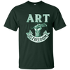 Image of Art is Freedom great t shirt for artists who love to draw