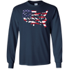 Image of American Gun Shirt: United States Flag Pattern
