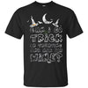 Image of Adult Trick Or Treating For Wine Weathered T-Shirt