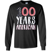 Image of 100 Years American 100th Birthday Long Sleeve Shirt