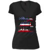 Image of 'Merican and Proud Awesome Patriotic 4th July T-Shirt
