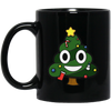 Image of Christmas Tree Poop Emoticon Funny Christmas Shirt