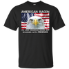 Image of American bacon is seasoned with freedom funny murica T-Shirt