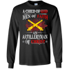Image of Artilleryman Of Christ A Child Of God Men Of Faith T-shirt