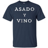 Image of Asado y Vino T-shirt - Funny BBQ Beef and Wine T-Shirt