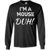 Image of "I'm A Mouse Duh!" Funny Halloween T-Shirt