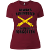 Image of Always Remembered Never Forgotten T-shirt