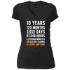 Image of 10th Birthday Gift T Shirt 10 Years Old Being Awesome Tee