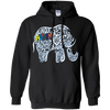 Image of Autism Awareness Elephant T Shirt