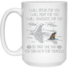 Image of Autism Shark T-shirt I Will Speak Fight Advocate For You