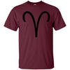 Image of Aries Symbol T-Shirt - Aries Season Zodiac Sign Shirt