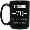 Image of Funny Happy 70th Birthday T-Shirt for Men or Women
