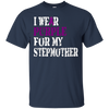 Image of Alzheimer's Awareness Tshirt I Wear Purple For My Stepmother
