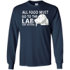 Image of All Food Must Go To The Lab For Testing Dog Gift T-Shirt