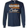Image of Amazing Long Sleeve Tee For Brother. Costume From Sister.