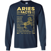 Image of Aries Facts Zodiac T-shirt