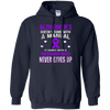 Image of ALZHEIMER'S comes with a husband who never gives up t shirt