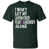 Image of Alzheimer's Awareness Shirt For Godmother Purple Ribbon Tee