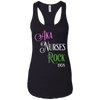 Image of Alpha Kappa A Nurses LPN RN CNA Rock T-Shirt