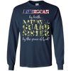 Image of American By Birth National Guard Sister Grace of God T-Shirt