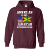 Image of American By Birth Jamaican By The Grace Of God T-shirt