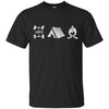 Image of 4WD Overland Explorer Tee 4x4 Tent Camp Fire T-Shirt