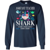 Image of Assistant Teacher Shark Doo Doo Doo T-Shirt Gift