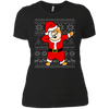 Image of Akita Dabbing Santa Claus Merry Xmas Japanese