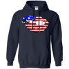 Image of American Flag Sexy Lips Shirt -July 4th Gift