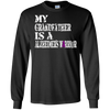 Image of Alzheimer's Awareness Tee For Grandfathers Purple Ribbon Tee