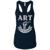 Image of Art is Freedom great t shirt for artists who love to draw