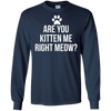 Image of Are You Kitten Me Right Meow Funny Cat Lovers T-Shirt